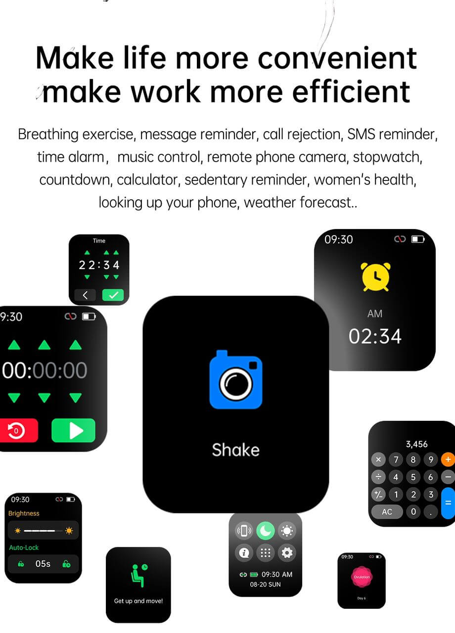 Watch with Body Temperature Sensor, Smart Watch with Sleep Tracking, Smart Watch with Oxygen Monitor, Smart Watch for Health Tracking, Smart Watch for Fitness and Health, Smart Watch for Diabetes, Smart Watch for Android and iPhone, Non-Invasive Glucose S