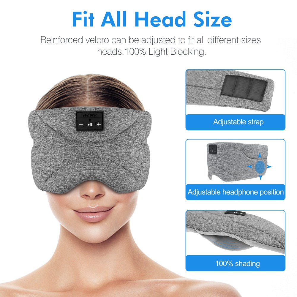 Wireless Eye Mask, White Noise Mask, Wellness & Self-Care, Travel Essentials, Smart Sleep Mask, Sleep Mask, Sleep Aid, Relaxation & Meditation, Noise-Cancelling Sleep Mask, Luxury Eye Mask, Insomnia Relief, Comfortable Sleep, Bluetooth Sleep Headphones