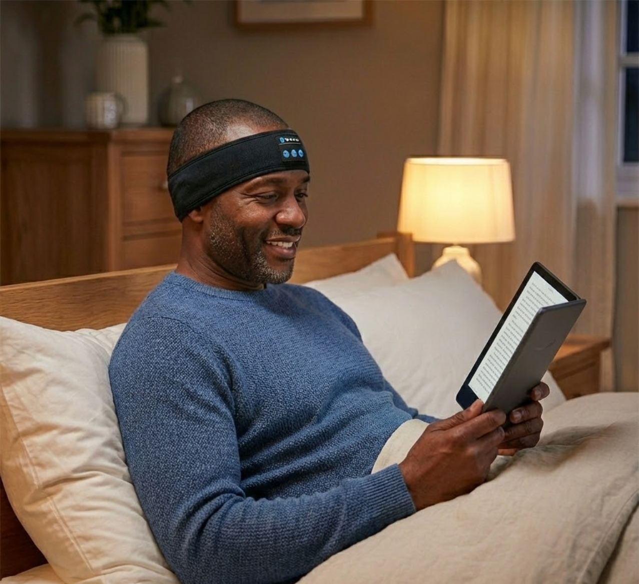 Dual-Use Bluetooth Sleep Mask & Headband
