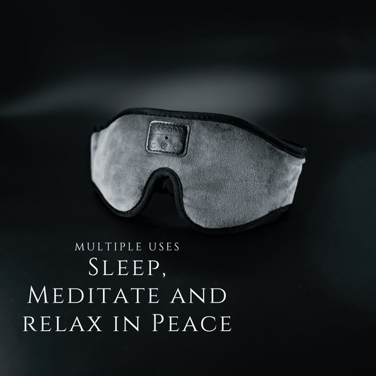 Blackout Velvet Bluetooth Sleeping Mask