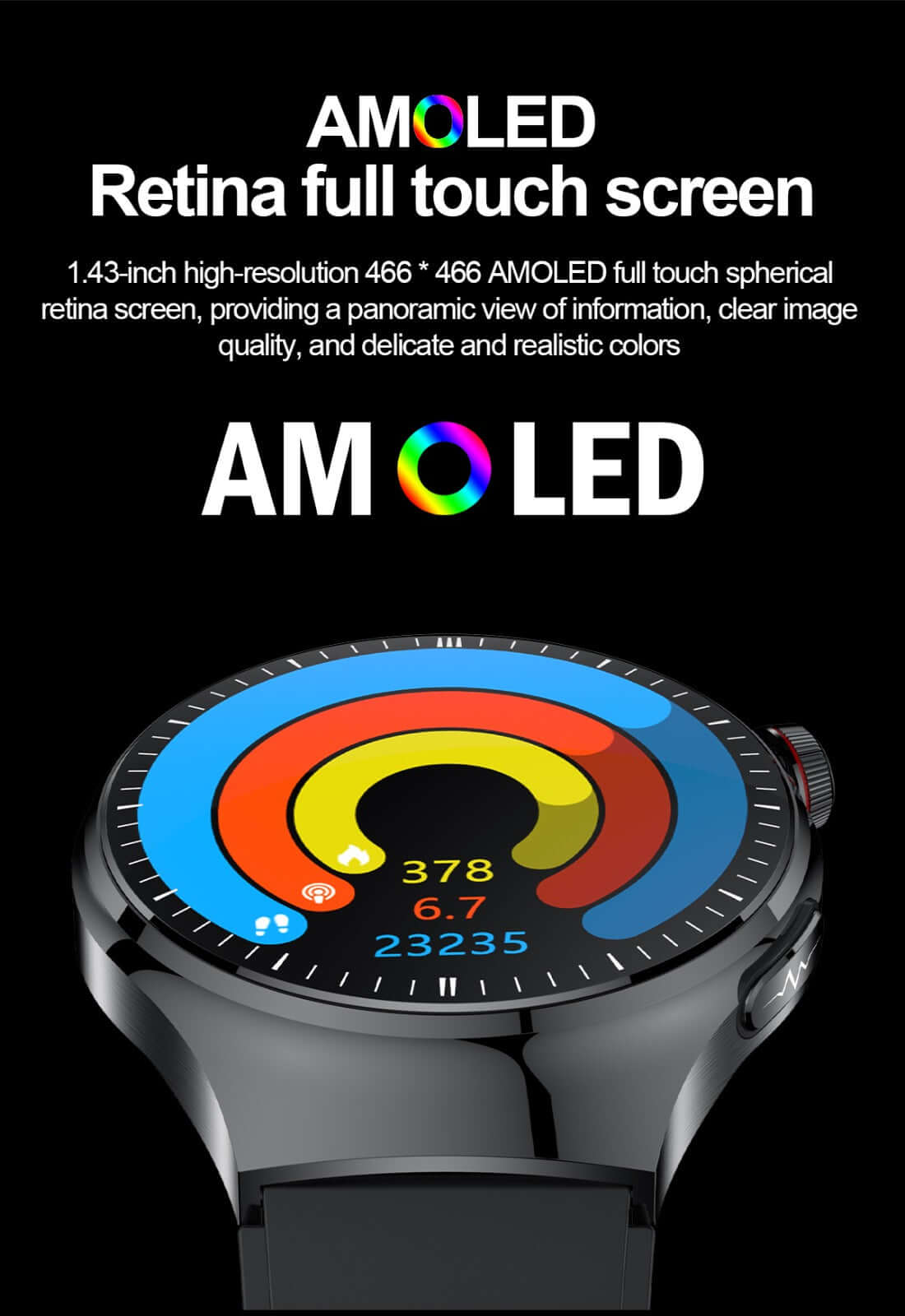 waterproof smart watch, voice assistant watch, stylish smart watch, smartwatch with silicone band, smartwatch with health tracking features, smart watch with SOS feature, smart watch for women, smart watch for men, Smart Watch for Android and iPhone, Opti