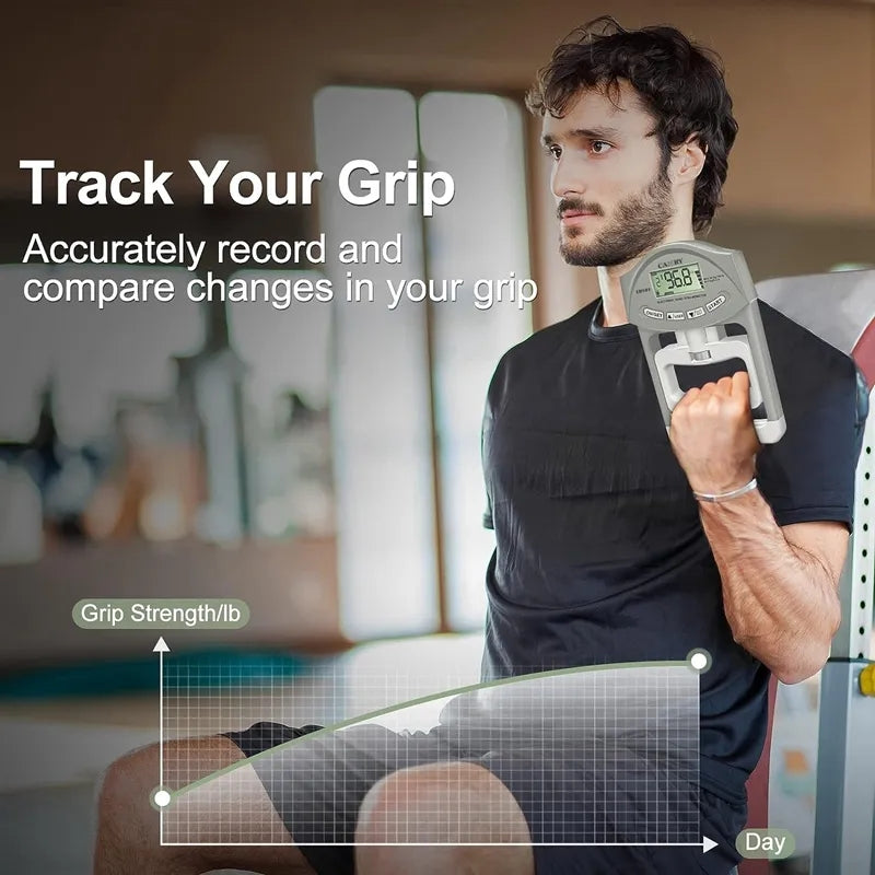Weightlifting Accessories, Rock Climbing Gear, Rehabilitation Tool, Physical Therapy Equipment, Hand Exercise Device, Gymnastics Training, Grip Strength Tester, Grip Strength Meter, Fitness Progress Tracker, Digital Grip Strength, Athlete Training Tool