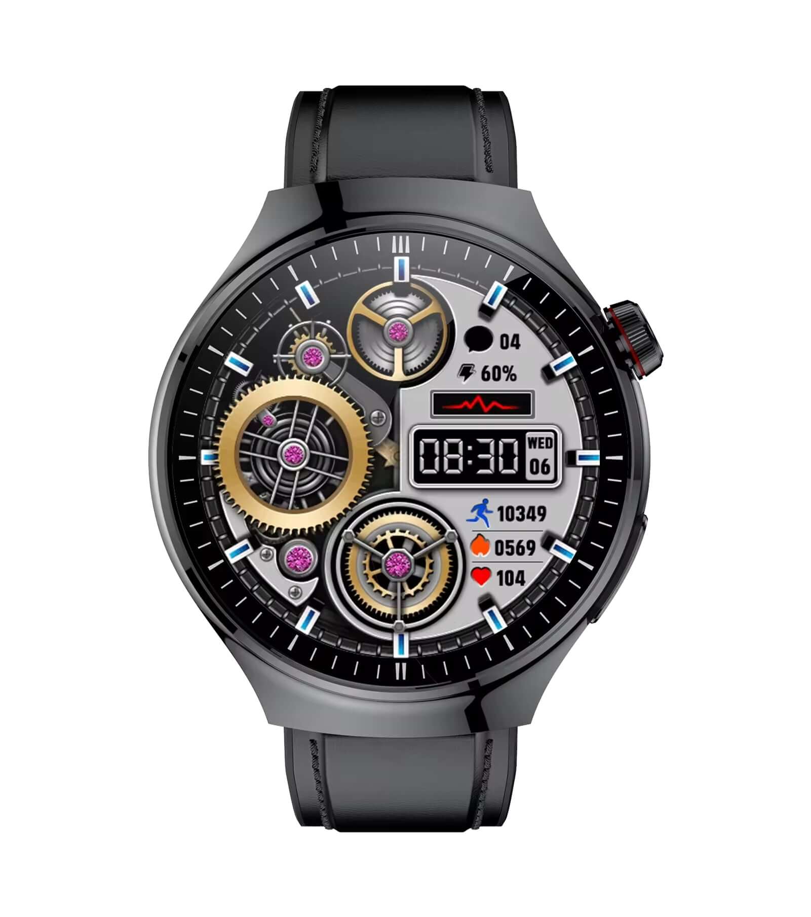 waterproof smart watch, voice assistant watch, stylish smart watch, smartwatch with silicone band, smartwatch with health tracking features, smart watch with SOS feature, smart watch for women, smart watch for men, Smart Watch for Android and iPhone, Opti