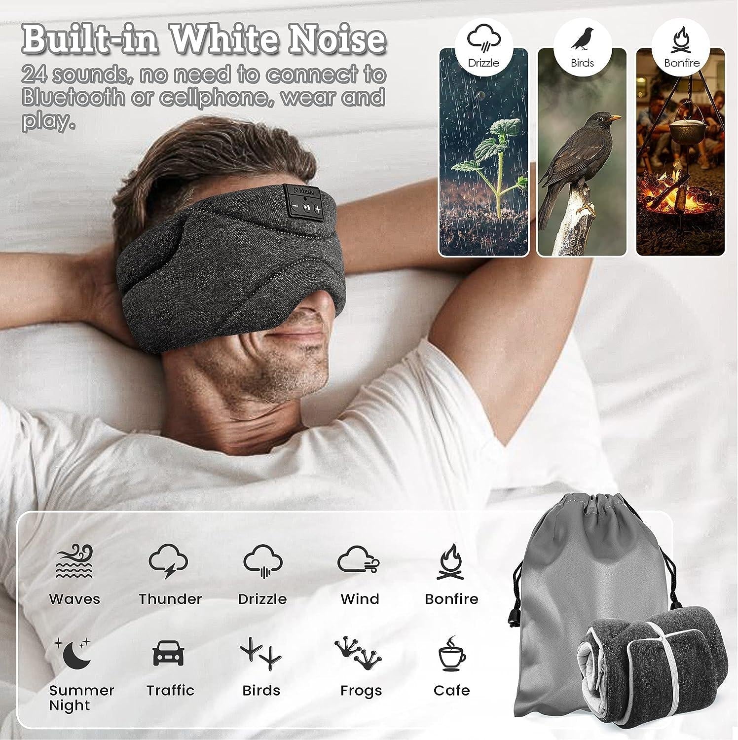 Bluetooth Sleeping Mask - Optivita