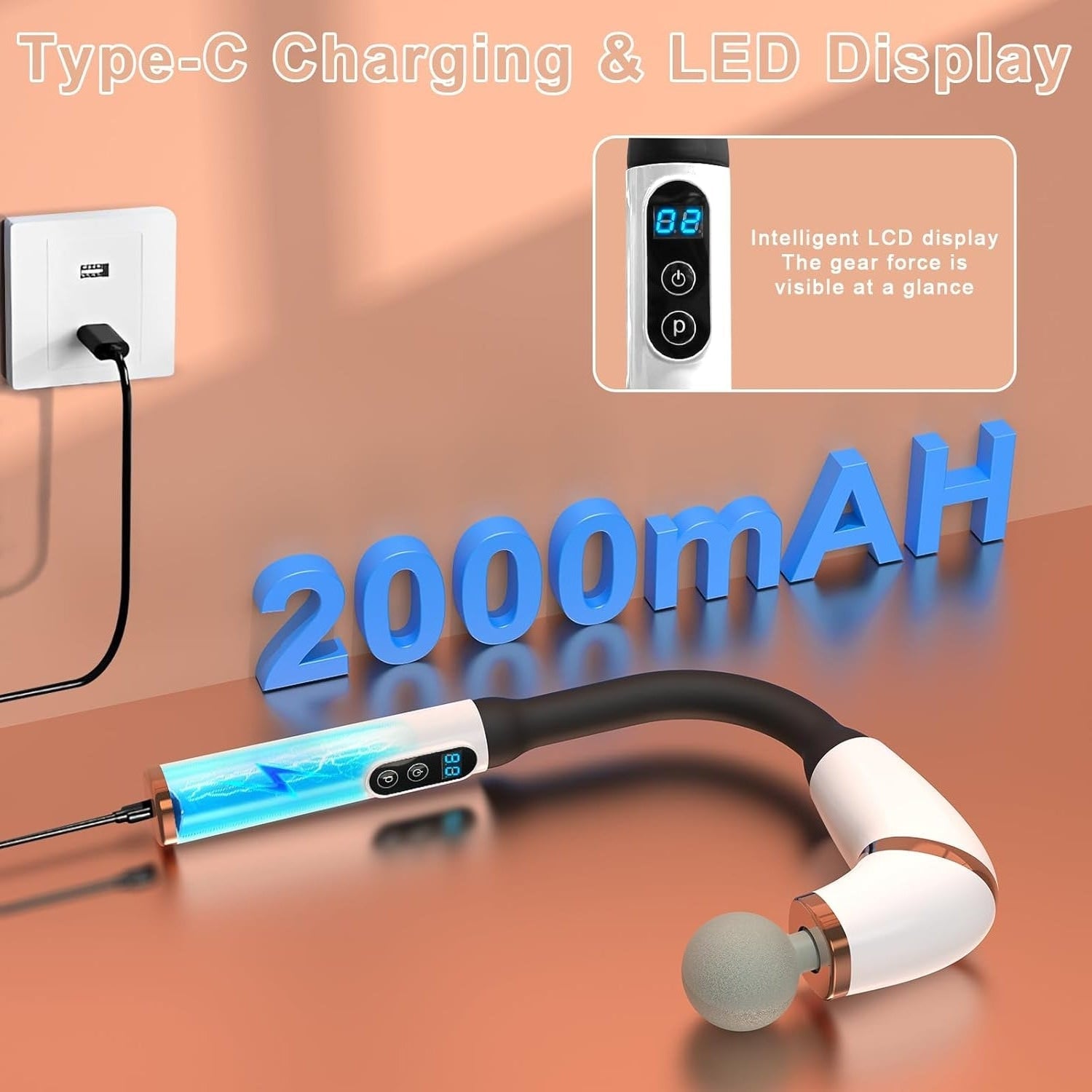 Deep Tissue Massage Gun – Powerful Relief, Anytime - Optivita