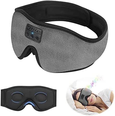 Blackout Velvet Bluetooth Sleeping Mask