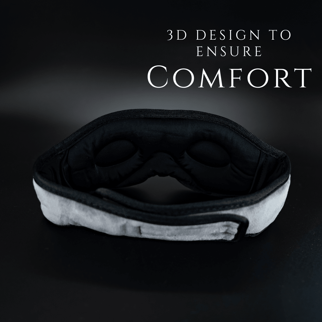 Blackout Velvet Bluetooth Sleeping Mask