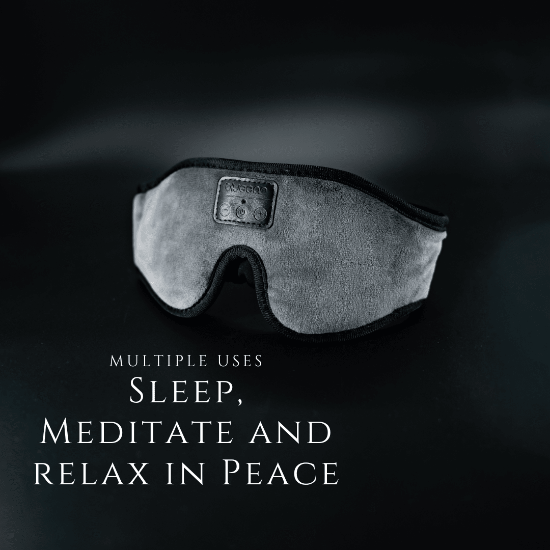 Blackout Velvet Bluetooth Sleeping Mask