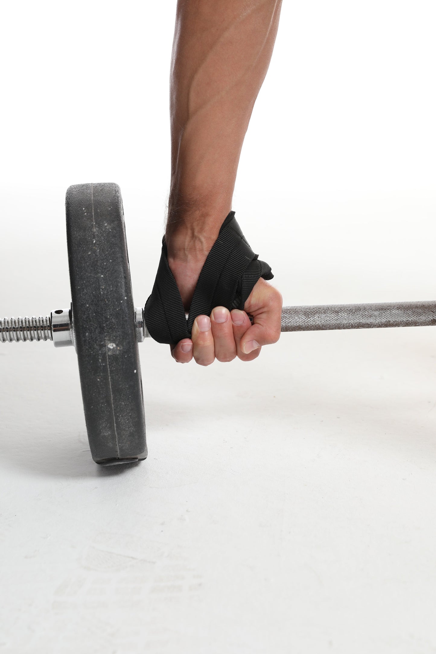 Leather pad Figure 8 Powerlifting straps - Optivita