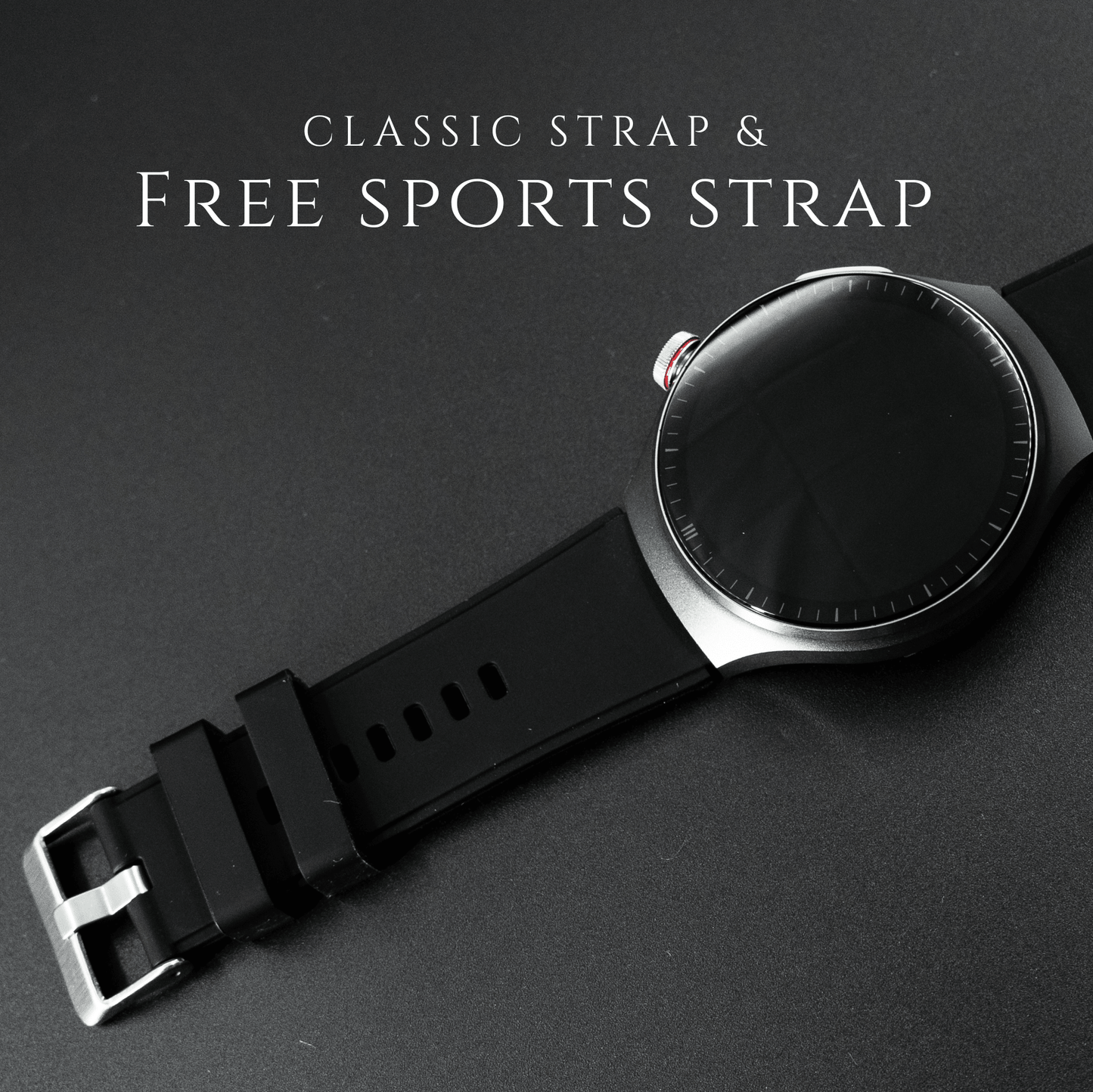 Pro Smart Watch with Dual Straps