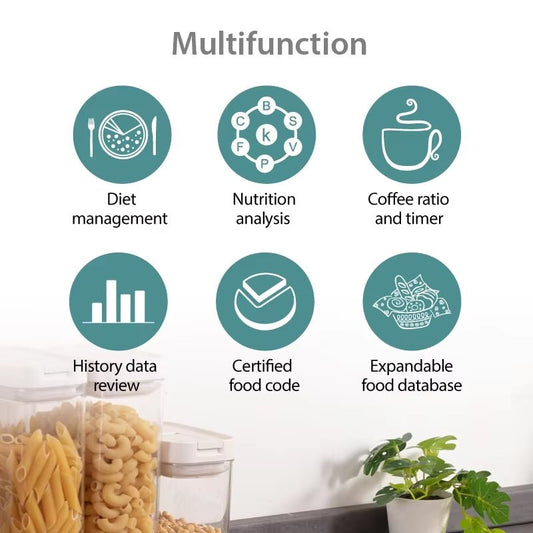Smart Glass Kitchen Scale - Optivita